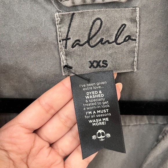 Talula Distressed Cargo Jacket, Grey - Picture 3 of 3